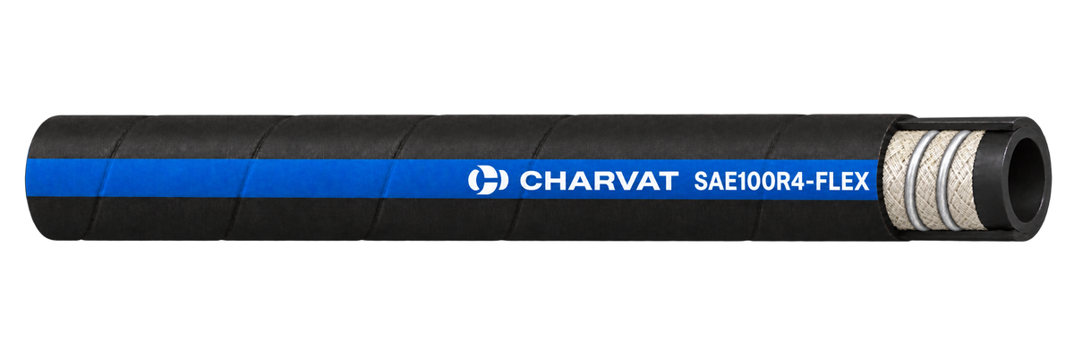 SAE100R4-FLEX - Flexibilní hydraulická sací a vratná hadice
